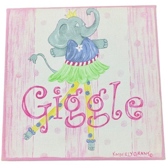 Baby Girl Wall Art - Picture 1 of 3